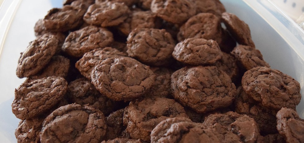 chocolate buttermilk cookies with chocolate chips