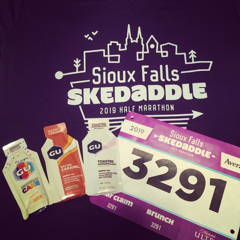 Sioux Falls Skedaddle Half Marathon 2019 - Prep